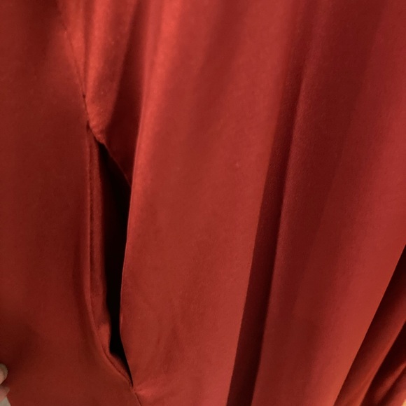 ❌SOLD Nicole Miller New York red Maxi - Picture 3 of 8